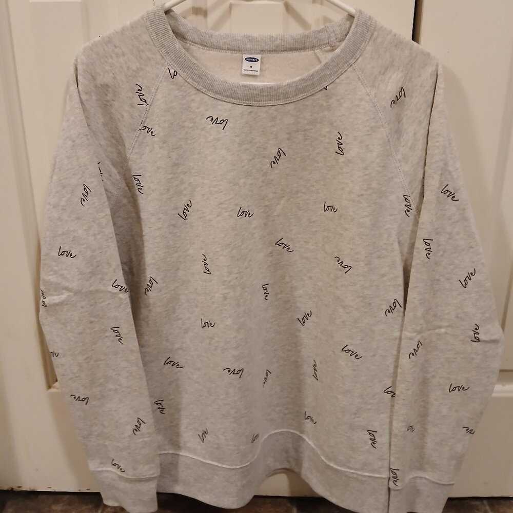 Old Navy "Love" Sweatshirt